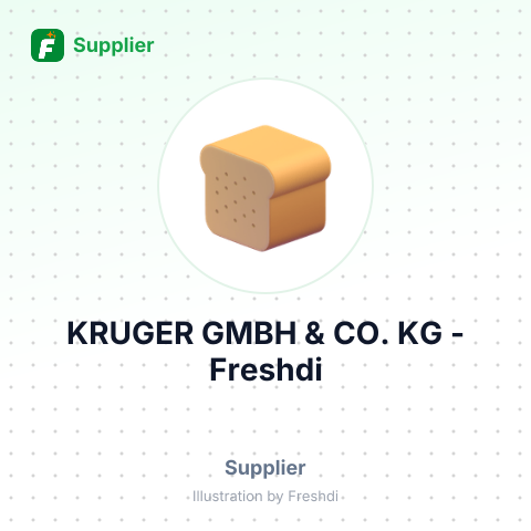 KRUGER GMBH & CO. KG – summary card, no photo uploaded yet