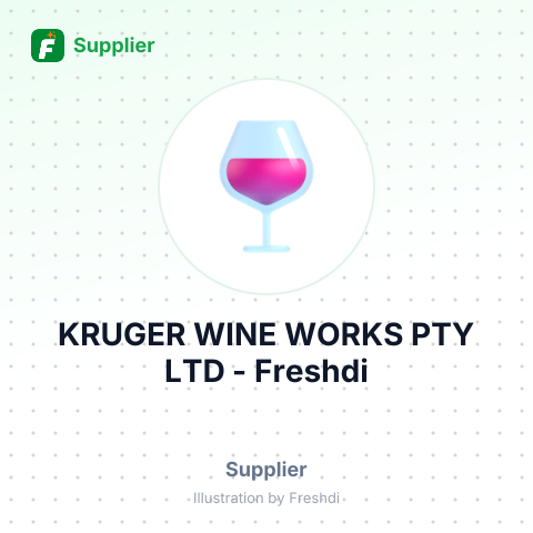 KRUGER WINE WORKS PTY LTD – summary card, no photo uploaded yet