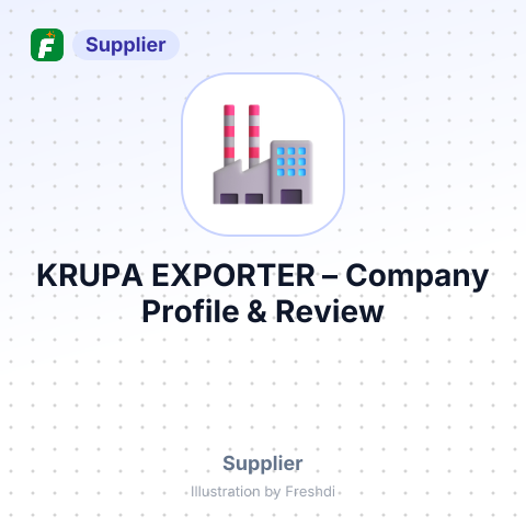 KRUPA EXPORTER – summary card, no photo uploaded yet
