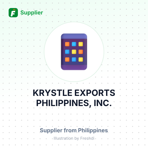 KRYSTLE EXPORTS PHILIPPINES, INC. – summary card, no photo uploaded yet