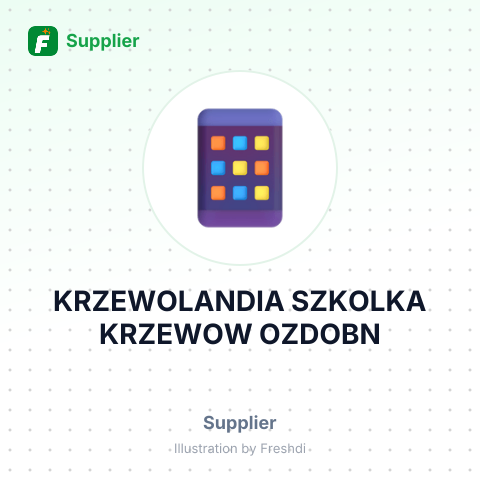 KRZEWOLANDIA SZKOLKA KRZEWOW OZDOBN – summary card, no photo uploaded yet
