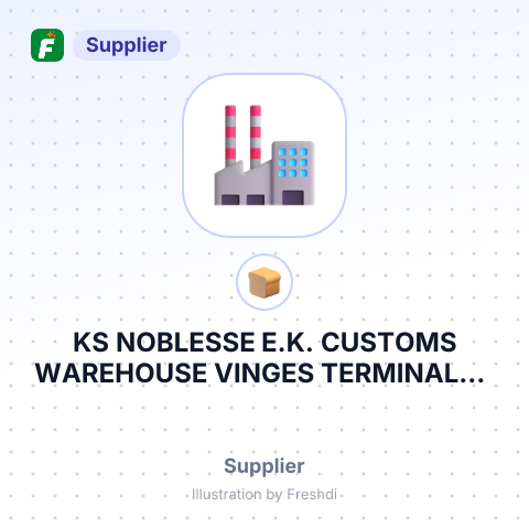 KS NOBLESSE E.K. CUSTOMS WAREHOUSE VINGES TERMINALAS – summary card, no photo uploaded yet