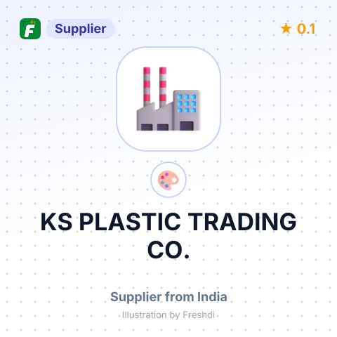 KS PLASTIC TRADING CO. – summary card, no photo uploaded yet