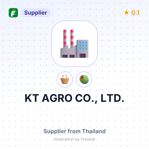 KT AGRO CO., LTD. – summary card, no photo uploaded yet