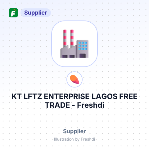 KT LFTZ ENTERPRISE LAGOS FREE TRADE – summary card, no photo uploaded yet