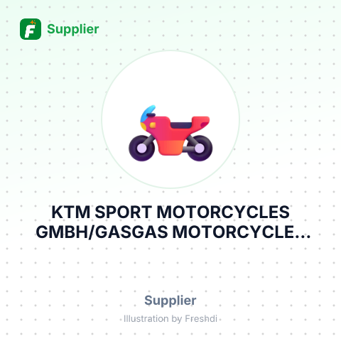 KTM SPORT MOTORCYCLES GMBH/GASGAS MOTORCYCLES GMBH – summary card, no photo uploaded yet