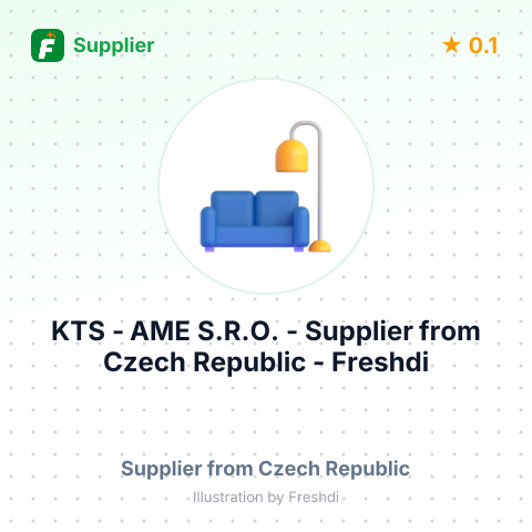KTS - AME S.R.O. – summary card, no photo uploaded yet