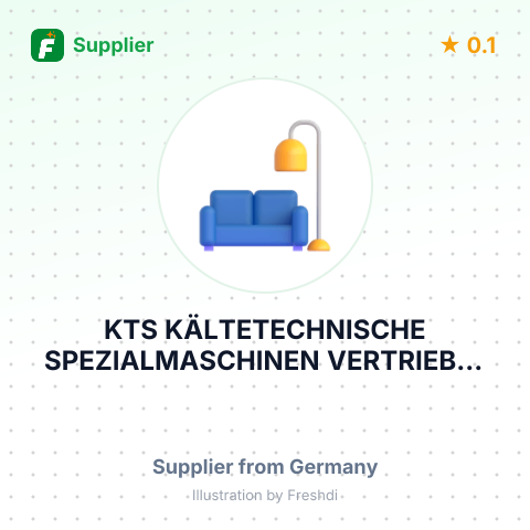 KTS KÄLTETECHNISCHE SPEZIALMASCHINEN VERTRIEBS- GMBH – summary card, no photo uploaded yet