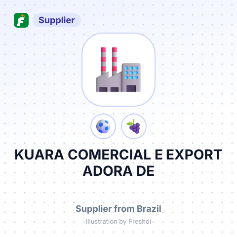 KUARA COMERCIAL E EXPORT ADORA DE – summary card, no photo uploaded yet