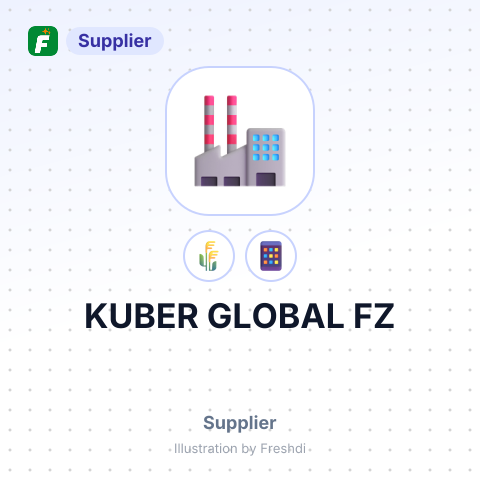 KUBER GLOBAL FZ – summary card, no photo uploaded yet