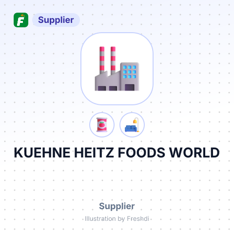 KUEHNE HEITZ FOODS WORLD – summary card, no photo uploaded yet