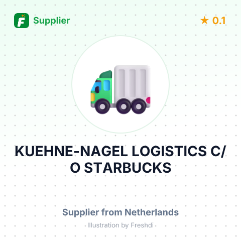 KUEHNE-NAGEL LOGISTICS C/O STARBUCKS – summary card, no photo uploaded yet