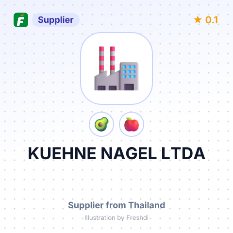 KUEHNE NAGEL LTDA – summary card, no photo uploaded yet