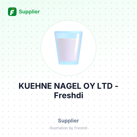 KUEHNE NAGEL OY LTD – summary card, no photo uploaded yet