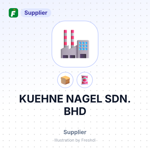 KUEHNE NAGEL SDN. BHD – summary card, no photo uploaded yet