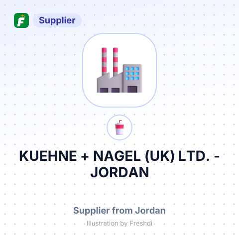 KUEHNE + NAGEL (UK) LTD. - JORDAN – summary card, no photo uploaded yet