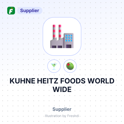 KUHNE HEITZ FOODS WORLD WIDE – summary card, no photo uploaded yet
