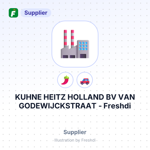 KUHNE HEITZ HOLLAND BV VAN GODEWIJCKSTRAAT – summary card, no photo uploaded yet