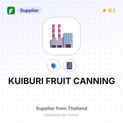 KUIBURI FRUIT CANNING – summary card, no photo uploaded yet