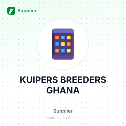KUIPERS BREEDERS GHANA – summary card, no photo uploaded yet