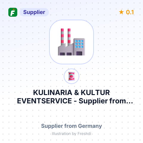 KULINARIA & KULTUR EVENTSERVICE – summary card, no photo uploaded yet