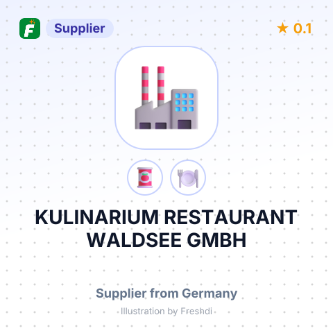 KULINARIUM RESTAURANT WALDSEE GMBH – summary card, no photo uploaded yet