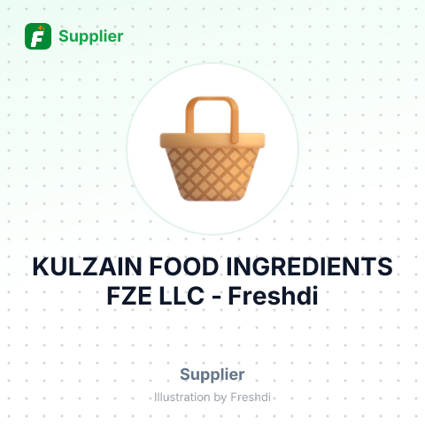 KULZAIN FOOD INGREDIENTS FZE LLC – summary card, no photo uploaded yet