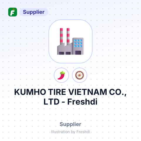 KUMHO TIRE VIETNAM CO., LTD – summary card, no photo uploaded yet