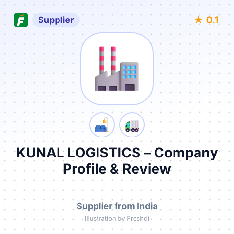 KUNAL LOGISTICS – summary card, no photo uploaded yet