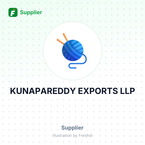 KUNAPAREDDY EXPORTS LLP – summary card, no photo uploaded yet
