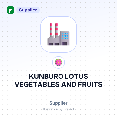 KUNBURO LOTUS VEGETABLES AND FRUITS – summary card, no photo uploaded yet
