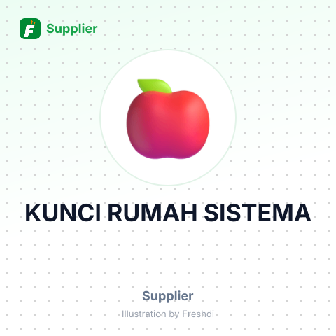 KUNCI RUMAH SISTEMA – summary card, no photo uploaded yet