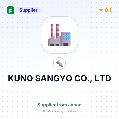 KUNO SANGYO CO., LTD – summary card, no photo uploaded yet