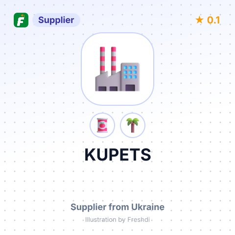 KUPETS – summary card, no photo uploaded yet