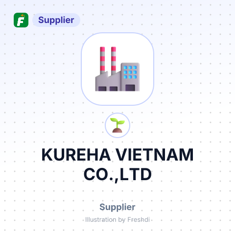 KUREHA VIETNAM CO.,LTD – summary card, no photo uploaded yet