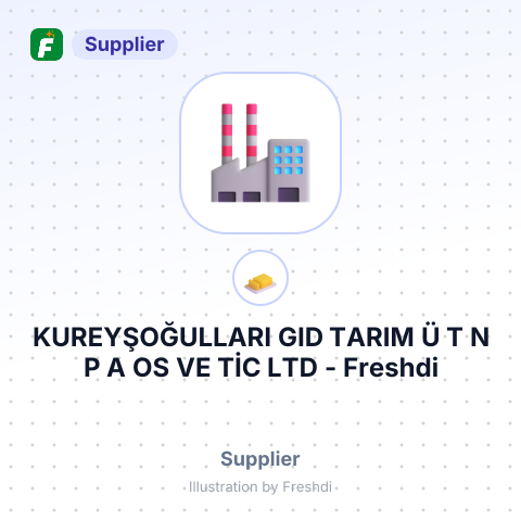 KUREYŞOĞULLARI GID TARIM Ü T N P A OS VE TİC LTD – summary card, no photo uploaded yet