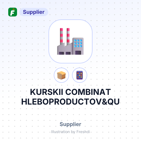 KURSKII COMBINAT HLEBOPRODUCTOV&QU – summary card, no photo uploaded yet