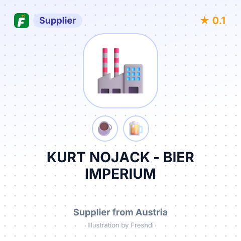 KURT NOJACK - BIER IMPERIUM – summary card, no photo uploaded yet