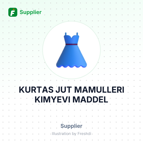 KURTAS JUT MAMULLERI KIMYEVI MADDEL – summary card, no photo uploaded yet