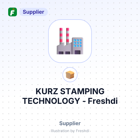 KURZ STAMPING TECHNOLOGY – summary card, no photo uploaded yet