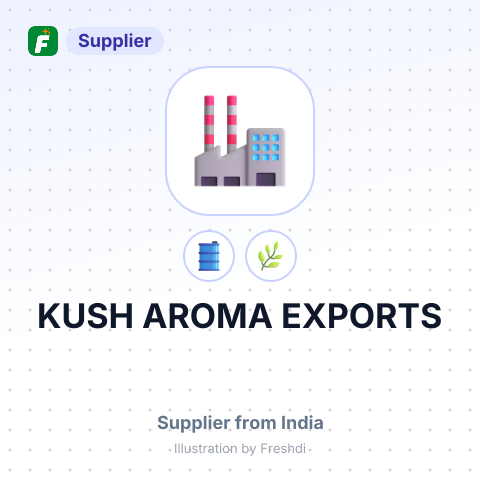 KUSH AROMA EXPORTS – summary card, no photo uploaded yet