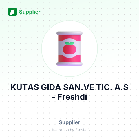 KUTAS GIDA SAN.VE TIC. A.S – summary card, no photo uploaded yet