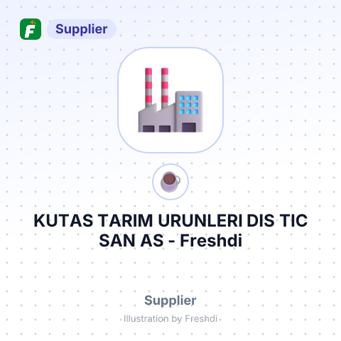 KUTAS TARIM URUNLERI DIS TIC SAN AS – summary card, no photo uploaded yet