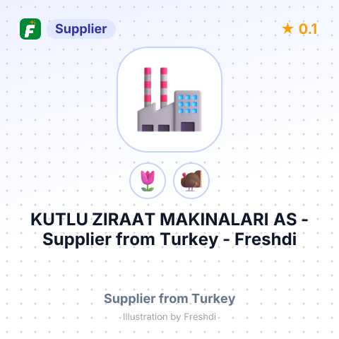 KUTLU ZIRAAT MAKINALARI AS – summary card, no photo uploaded yet