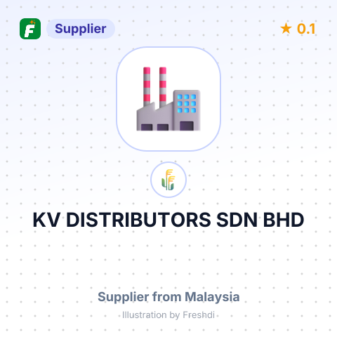 KV DISTRIBUTORS SDN BHD – summary card, no photo uploaded yet