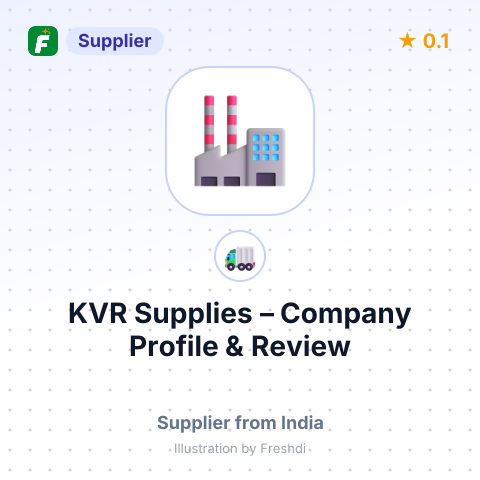 KVR Supplies – summary card, no photo uploaded yet