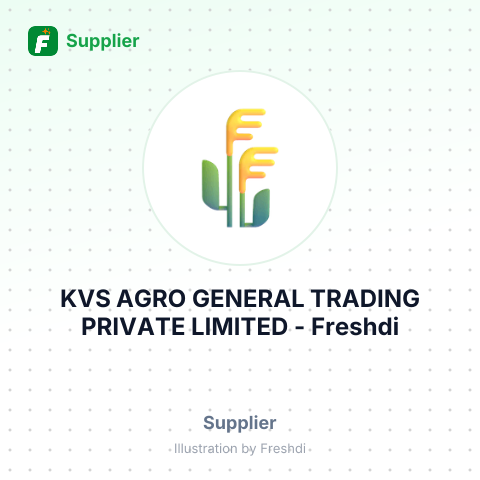 KVS AGRO GENERAL TRADING PRIVATE LIMITED – summary card, no photo uploaded yet