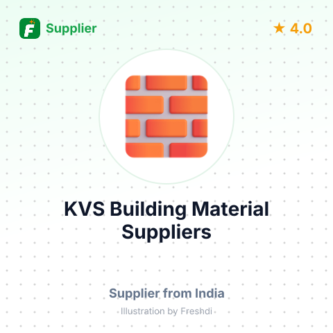 KVS Building Material Suppliers – summary card, no photo uploaded yet