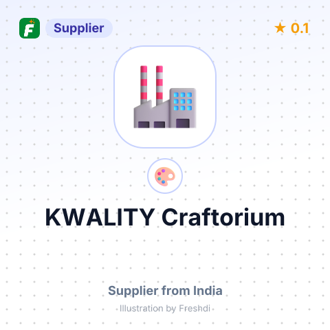 KWALITY Craftorium – summary card, no photo uploaded yet