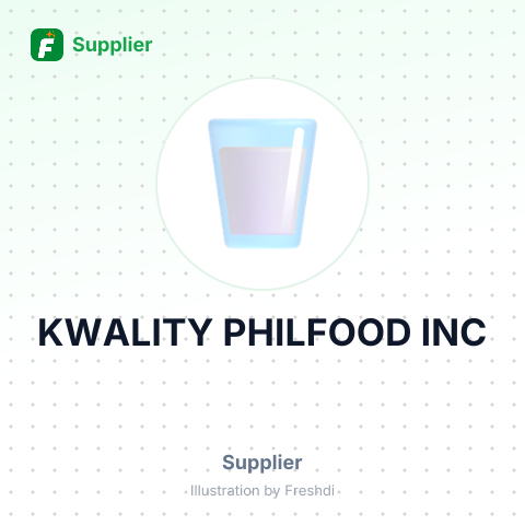 KWALITY PHILFOOD INC – summary card, no photo uploaded yet
